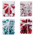 30 шт. Рождественские шары, рождественские шары, украшения, подвески, рождественские украшения 2021 для дома, новый год 2022 шары новогодние