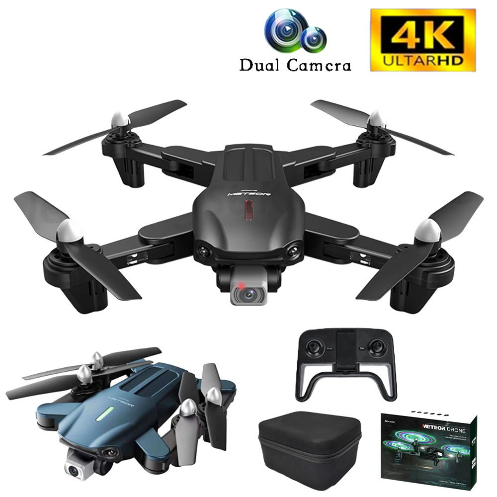 

2021 NEW 1809 Drone 4K HD Dual Camera With WIFI FPV Light Flow Foldable Quadcopter Anti Jamming Technology RC Profesional Dron