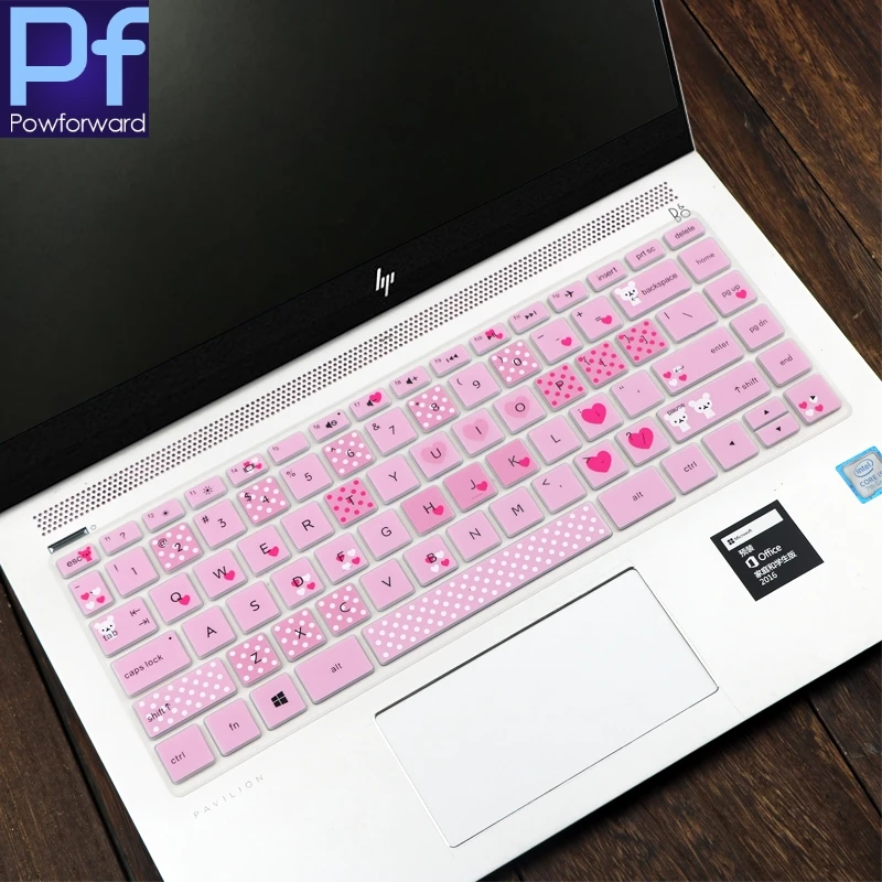 Силиконовый защитный чехол для клавиатуры ноутбука Hp 240 G6 245 / 246 Pavilion X360 14 Ba100tx Ba101tx