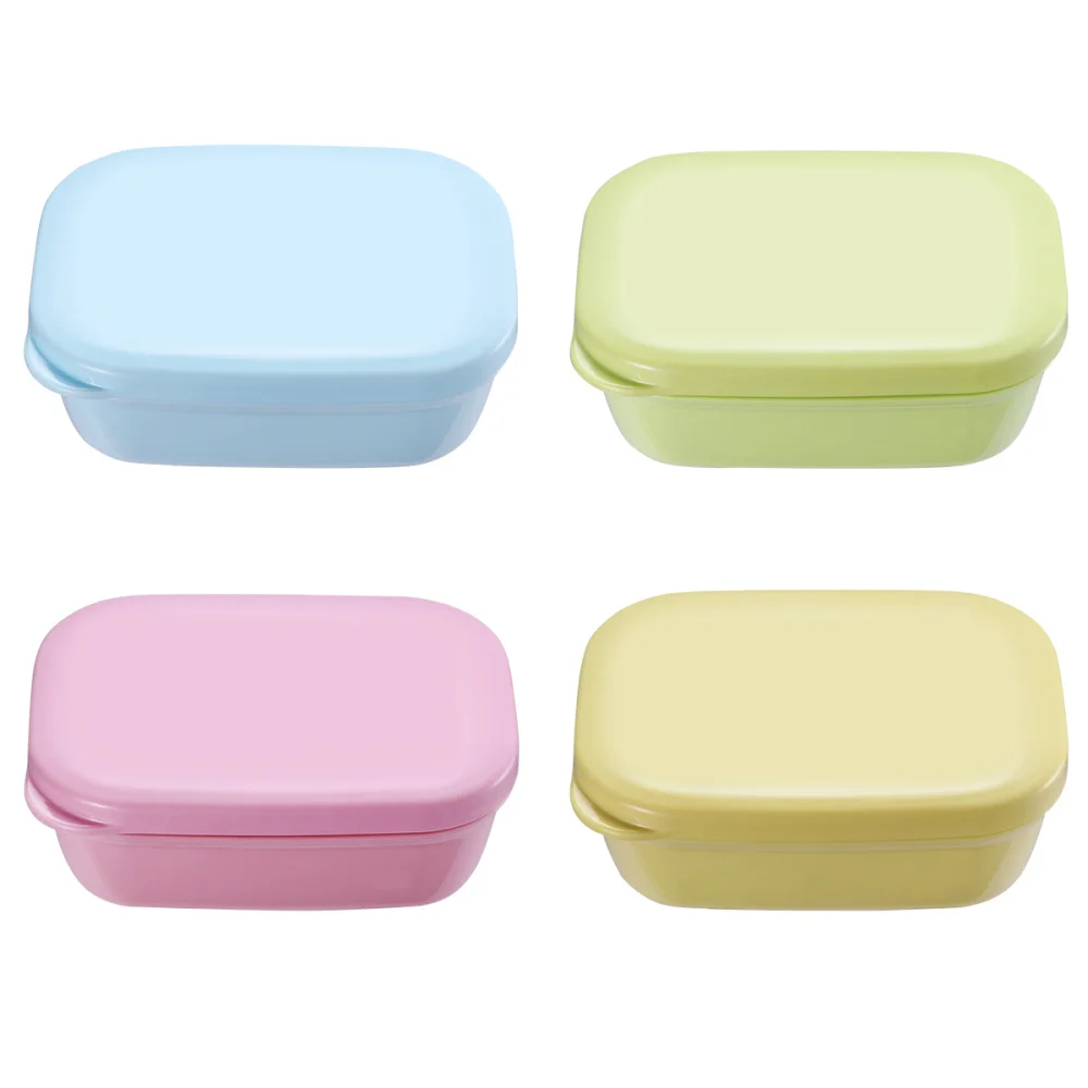 

4 шт. двухслойная Коробка для мыла, мыла, поднос, держатель для хранения, сушилка для душа, чехол для мыла, контейнер, кухонные приспособления ...