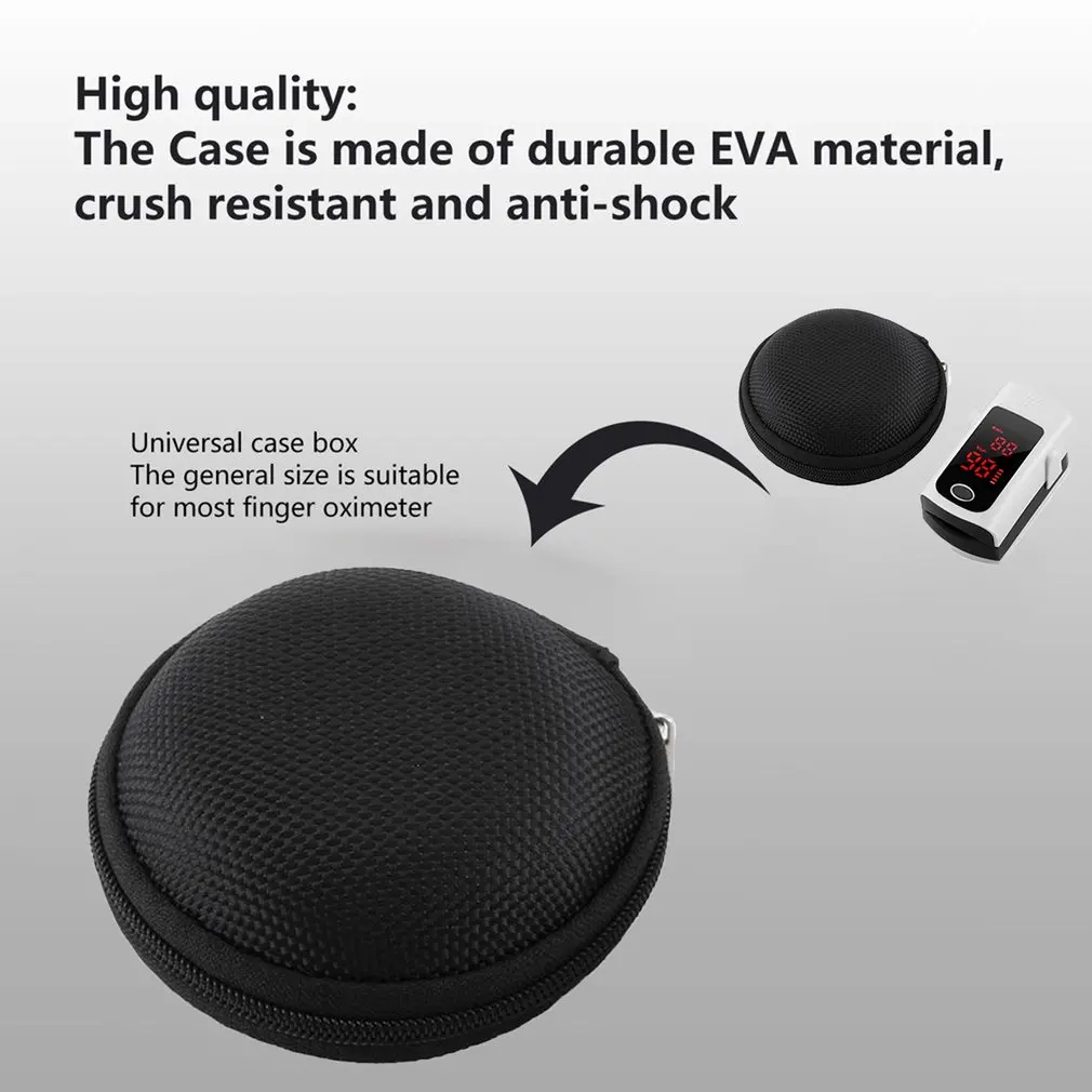 

Portable Finger Pulse Oximeter Blood Oxygen Saturation meter Fingertip Pulsoximeter SPO2 Monitor Oximetro dedo Oximeter with box