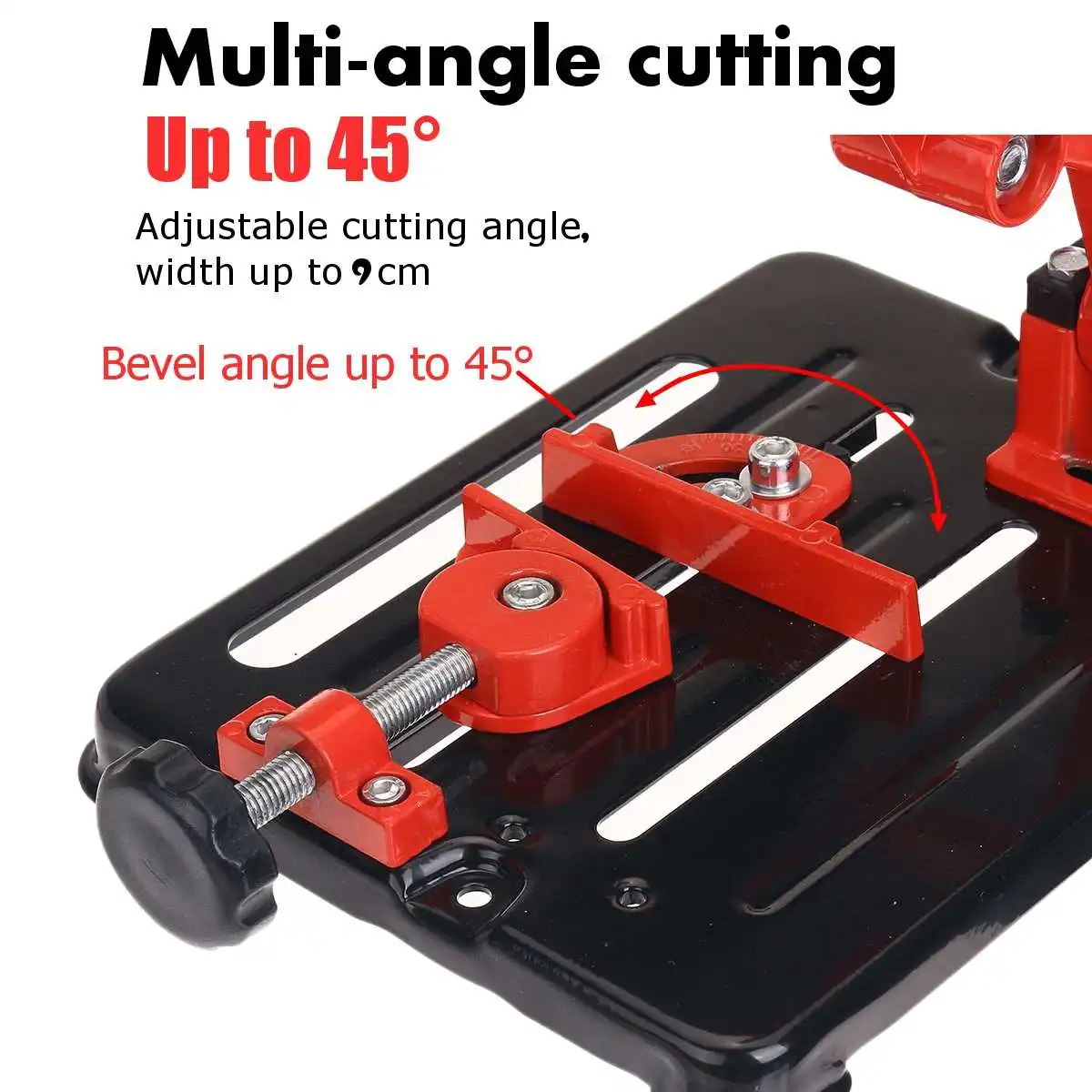 

For 100-125 Cutter Angle Grinder Wood Power Tool Accessory Angle Grinder Stand Iron Base Angle Grinder Bracket Holder Support