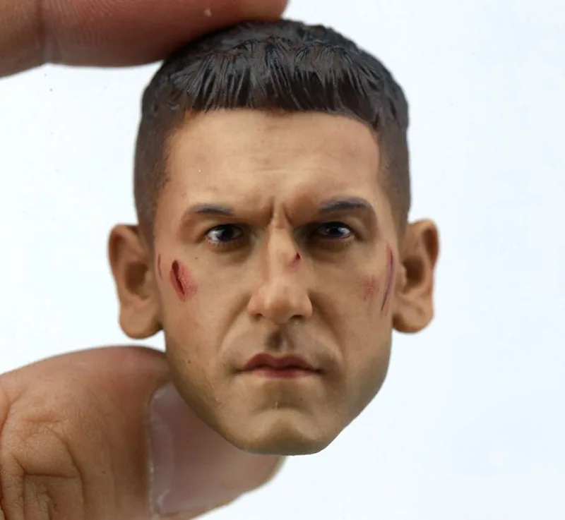 

1/6 Scale Jon Bernthal Head Sculpt Daredevil War Damage Head Carving for 12in Phicen Tbleague Action Figure Toy