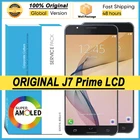 100% Оригинальный Amoled 5,5 ''дисплей для Samsung Galaxy J7 Prime G610 G610F, полный ЖК-дисплей, сенсорный экран, дигитайзер, запасные части