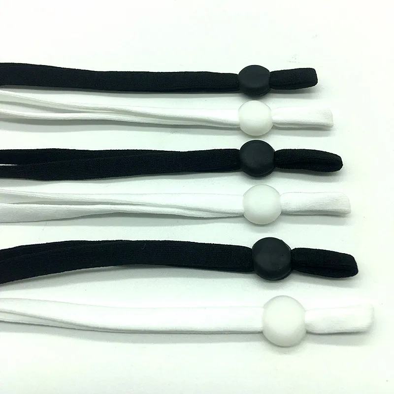 20/100 шт. маска швейная Эластичная лента шнур с регулируемой пряжкой Маска ушной