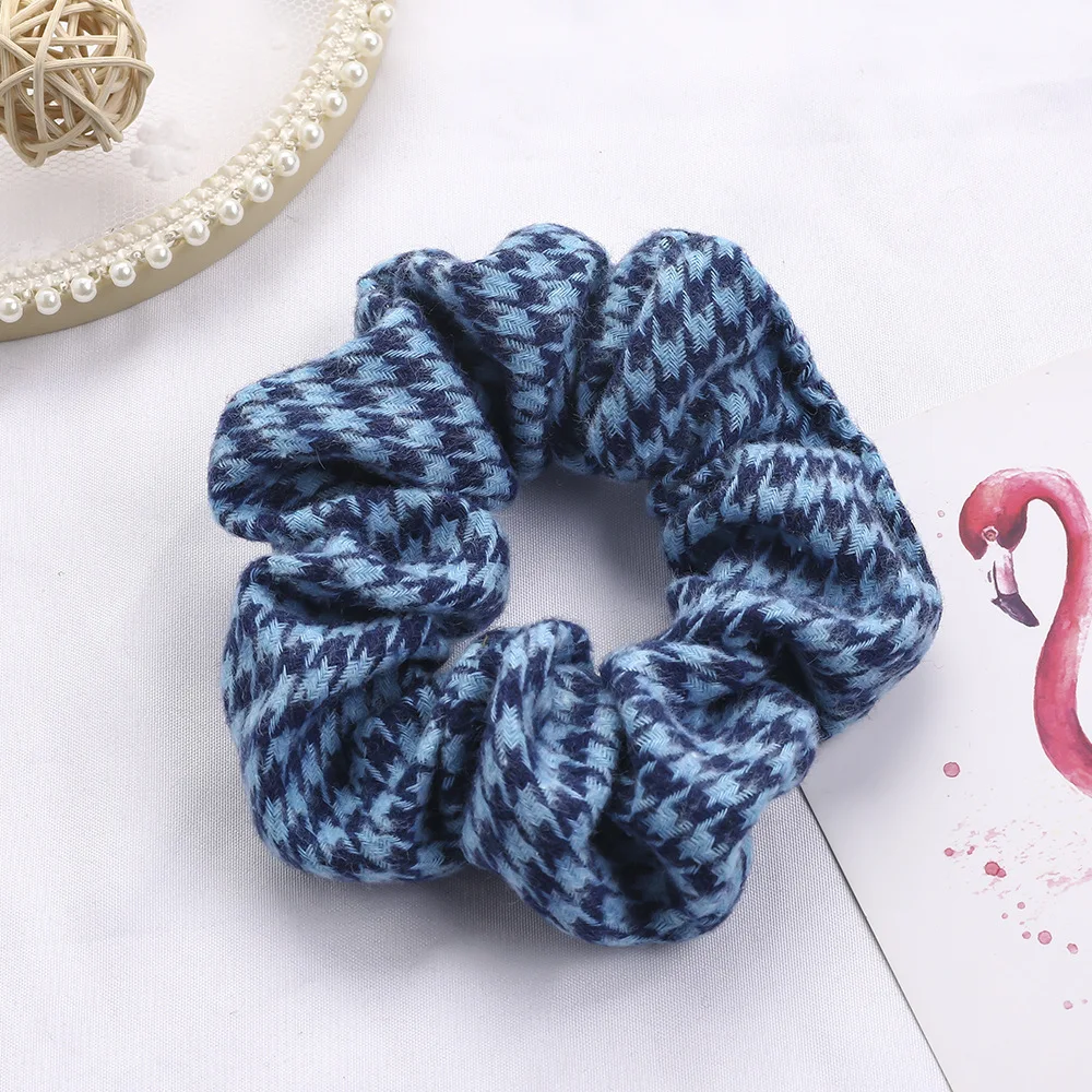 Корейские красочные хлопковые кольца для большого кишечника тканевые