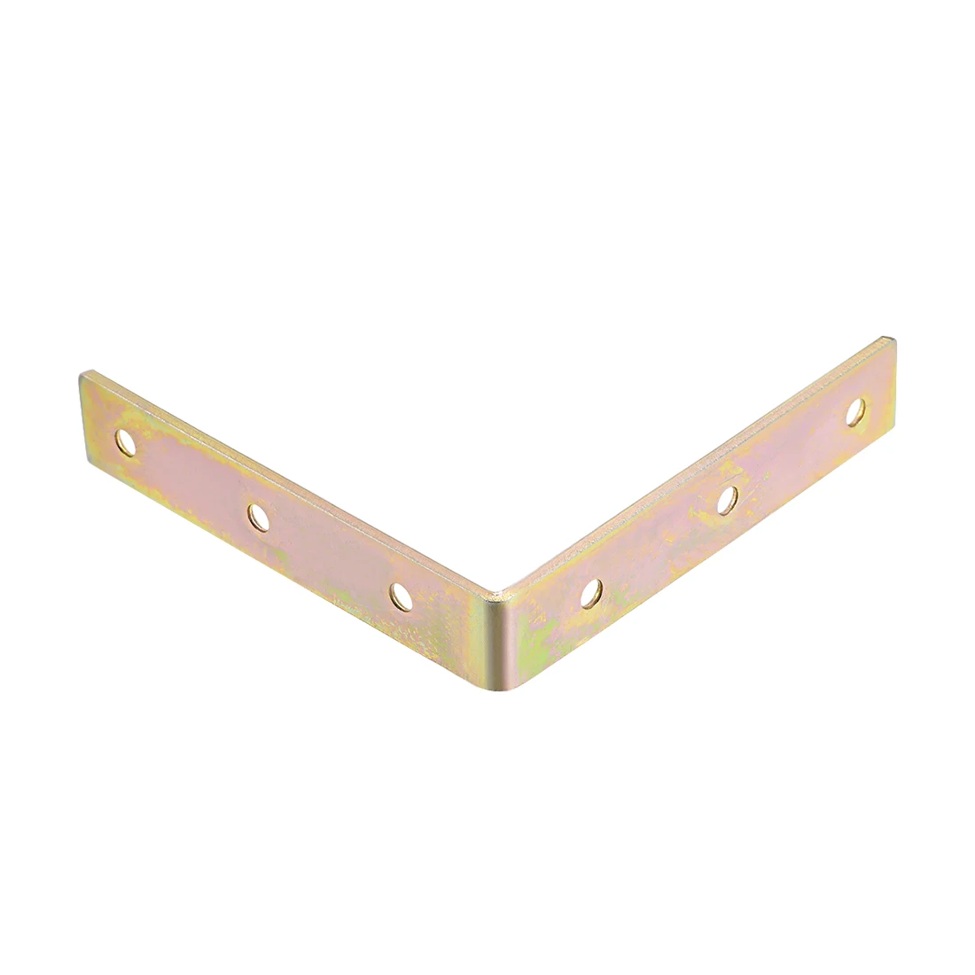 

uxcell Corner Brace, 102mm x 102mm Zinc Plated Joint Right Angle Bracket Fastener, 8 Pcs