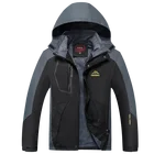 Мужская куртка размера плюс 6XL 7XL 8XL 9XL, весенне-осенняя водонепроницаемая ветрозащитная куртка с капюшоном, верхняя одежда, мужская одежда