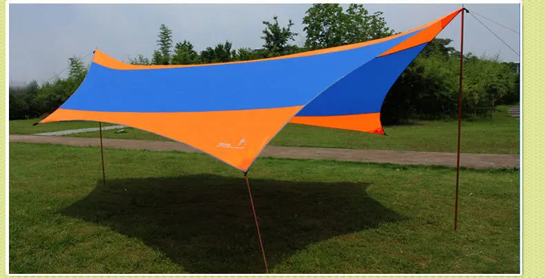 Открытый тент для 5-8 человек железный стержень от дождя и УФ-защиты | Спорт