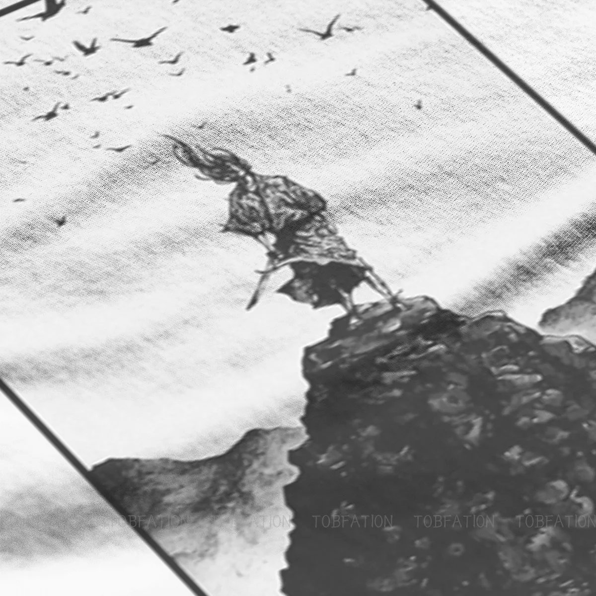 Классная Специальная футболка Vagabond Миямото Мусаси Саки коджиро манга размер для