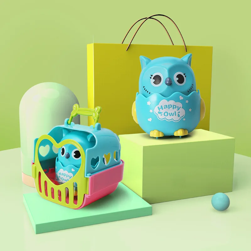 2021 New Under 14 Kids Toys Press Sliding Owl Boy Dinosaur Toy Girl Cute Plaything Animal Model Action Figure Halloween Gift | Игрушки и