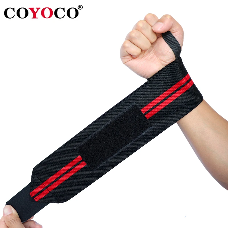 

Регулируемый держатель для рук COYOCO, профессиональный красный фиксатор для занятий спортом, тяжелой атлетикой, 1 пара