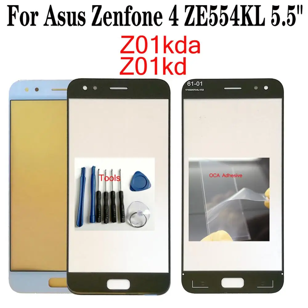 Shyueda + OCA для Asus Zenfone 4 ZE554KL Z01kd Z01kda 5 &quotOEM Внешний передний экран замена