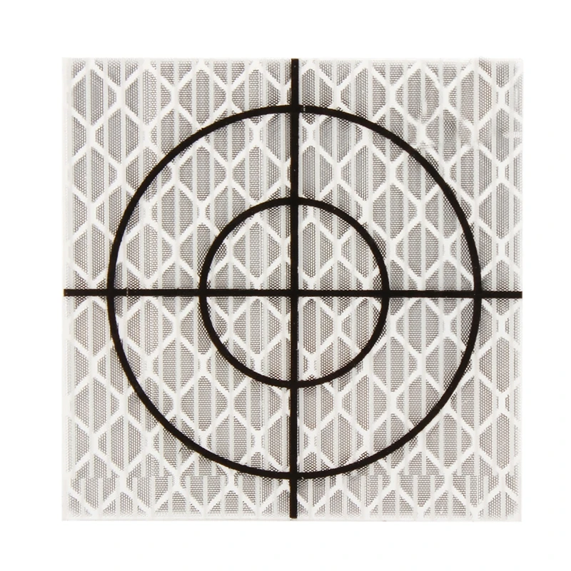 100 шт. Призма измерения Отражатель Лист Отражающая Целевая лента общая станция