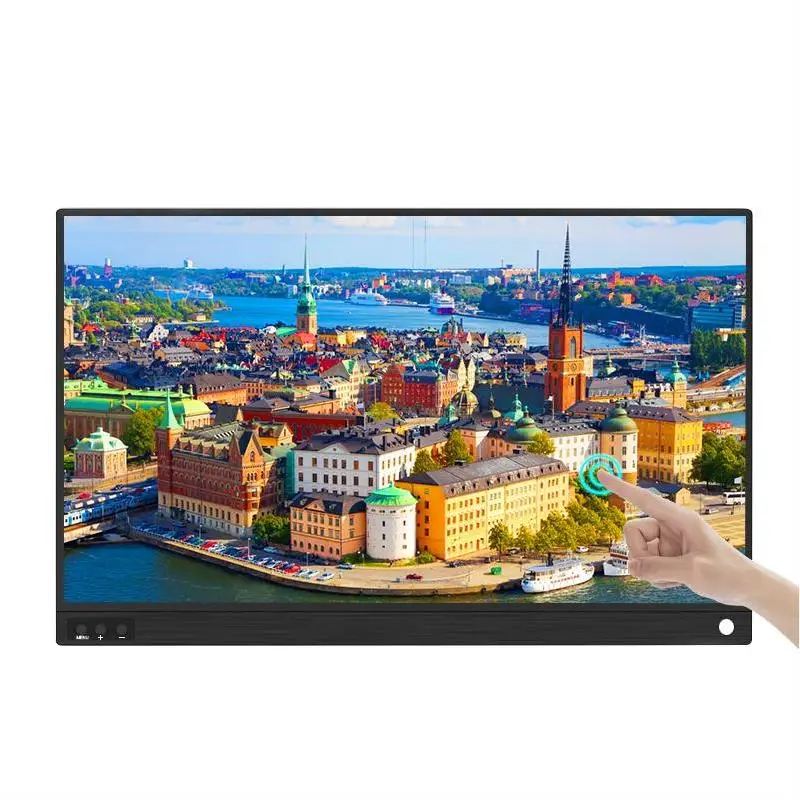 Недорогой игровой монитор с 15 6 дюймовым сенсорным экраном HDR IPS 1080P USB C