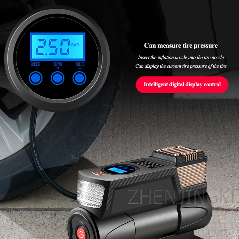 

12V Car Inflator Mini Multifunction Inflator bicycle tires Air Pump Electric Portable Pump Car Tire Gas Pump Car Inflatable Tool