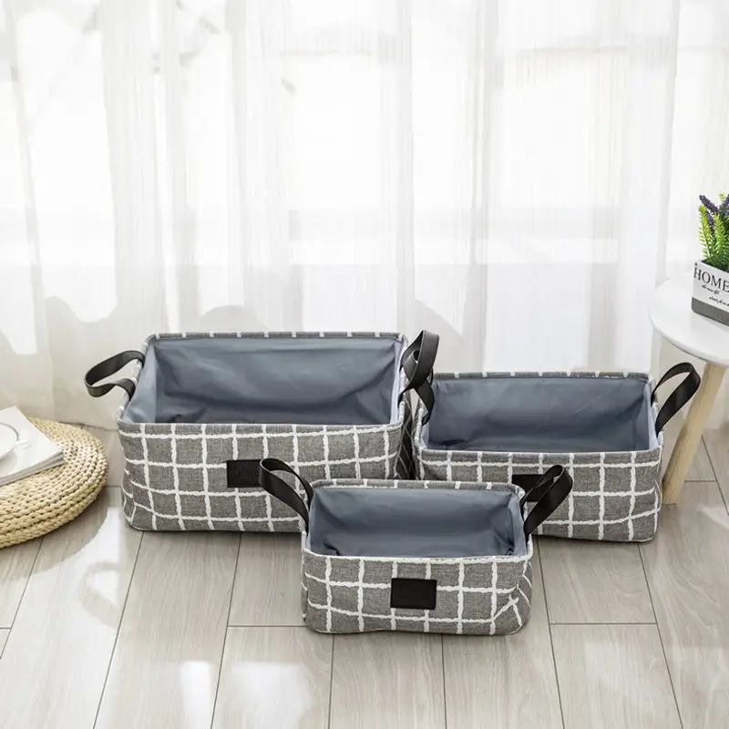 Ящик для хранения рук квадратная коробка складная декоративная корзина игрушек