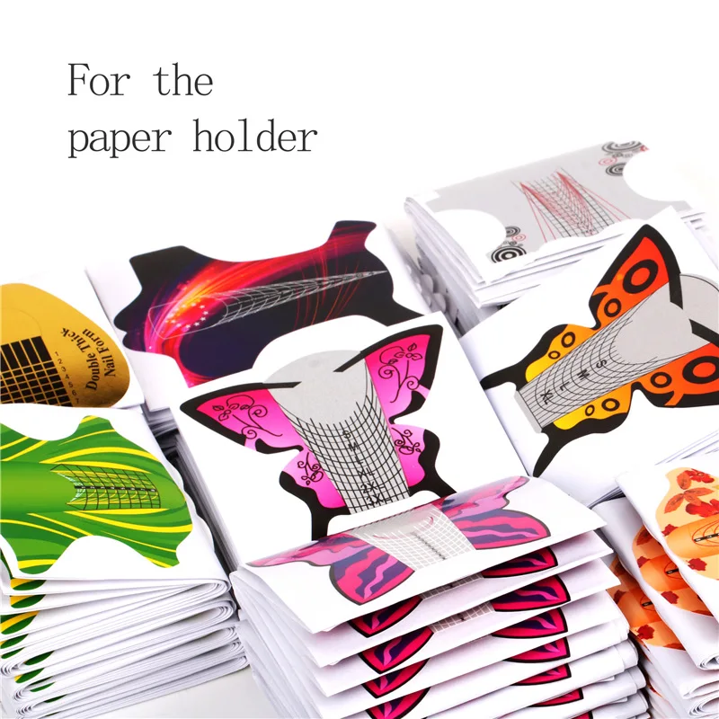 100 шт. Маникюрный Инструмент в форме рыбы для французского акрилового УФ