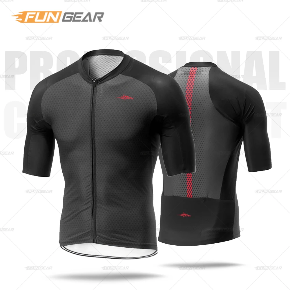 

Pro Team Cycling Jersey Men Cycle Clothing Road Bike Uniform Short Sleeve Top Triathlon Bicycle Clothes MTB Summer Sports Shirt