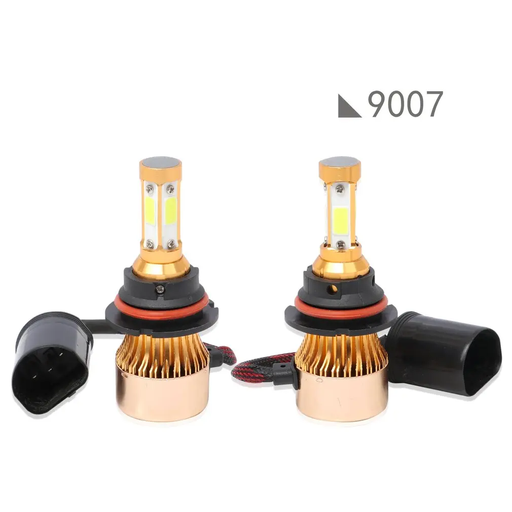 

2Pcs Professional Car LED Headlights Bulbs Lamps COB LED Chip IP67 Waterproof X7 Essential Accessories