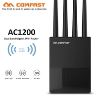 comfast cf wr617ac 1200mbps 2 4g5g dual band gigabit enterprise router wifi universal wall king industrial wireless wifi router