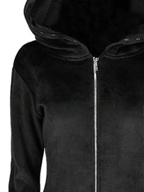 Женская куртка на молнии с капюшоном в готическом стиле | одежда