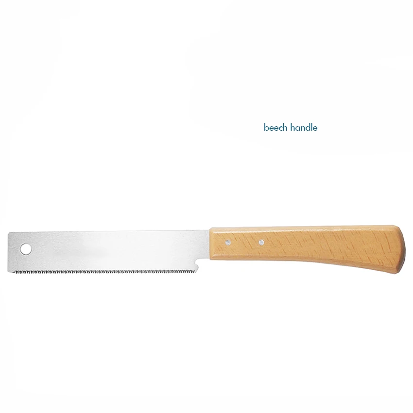 30 см длинная ручная пила мини с 17 сверхтонкими зубцами лезвие SK5 ручка из бука