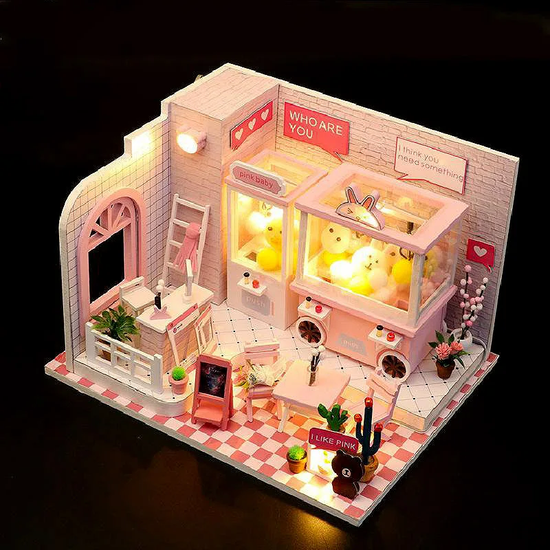 

Diy Doll House Doyami Net Red Doll Machine Hand Assembled Model Toys For Valentine's Day With Creative Birthday Gifts