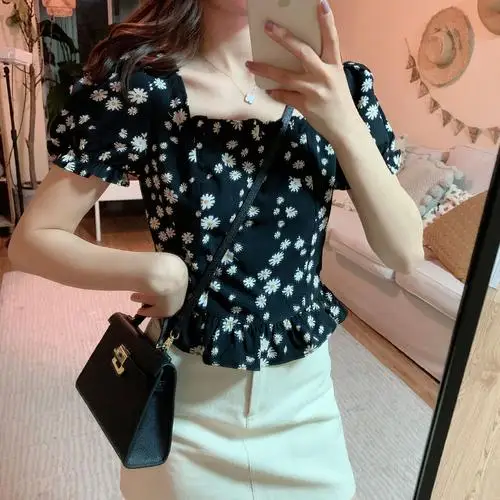 

2020 Tops T Shirt Women blue Cotton Female Tshirt Cotton