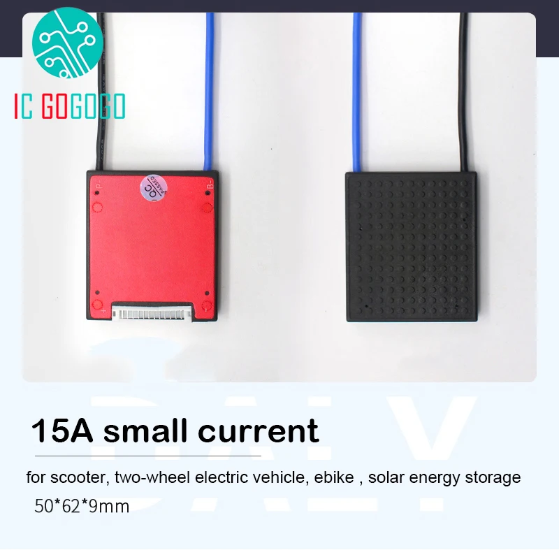 14S 48V 25A 35A 45A 60A 80A 100A 200A 250A литиевая батарея Защитная плата для Daly BMS баланс Li-Ion Lipo 52V eBike трехколесный велосипед