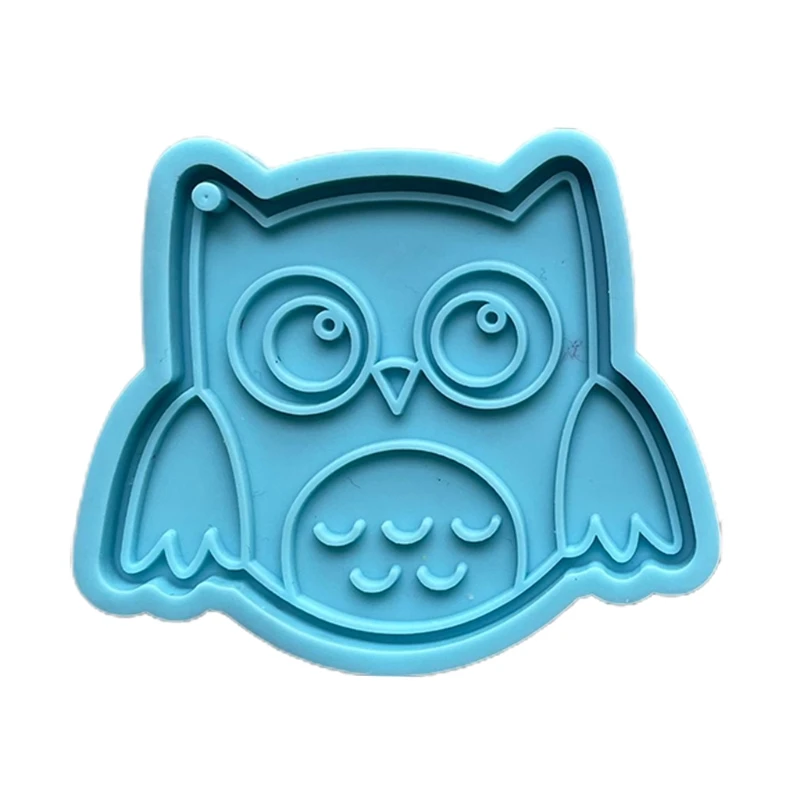 

DIY Crafts Jewelry Epoxy Resin Mold Dwarf Rabbit Keychain Pendant Silicone Mould