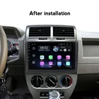 Автомагнитола Navi для Jeep Patriot для Jeep Compass MK 2007 2008 2009, автомагнитола, GPS, мультимедийный стереопроигрыватель с BT, Wi-Fi, SWC