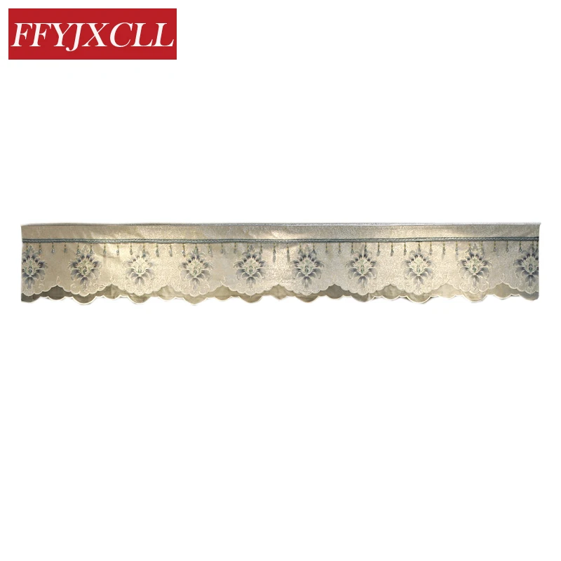 

EUROPE DESIGN EMBROIDERED WINDOW VALANCE CURTAINS FOR LIVING ROOM WINDOW CURTAINS BLACKOUT FOR BEDROOM KITCHEN HOME DECOR