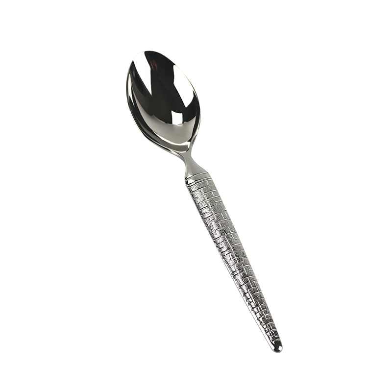 

Creative Silver Dinnerware Set 304 Stainless Steel Gift Eco Friendly Zero Waste Knife Fork Spoon Set Vajilla Vaisselle JQ