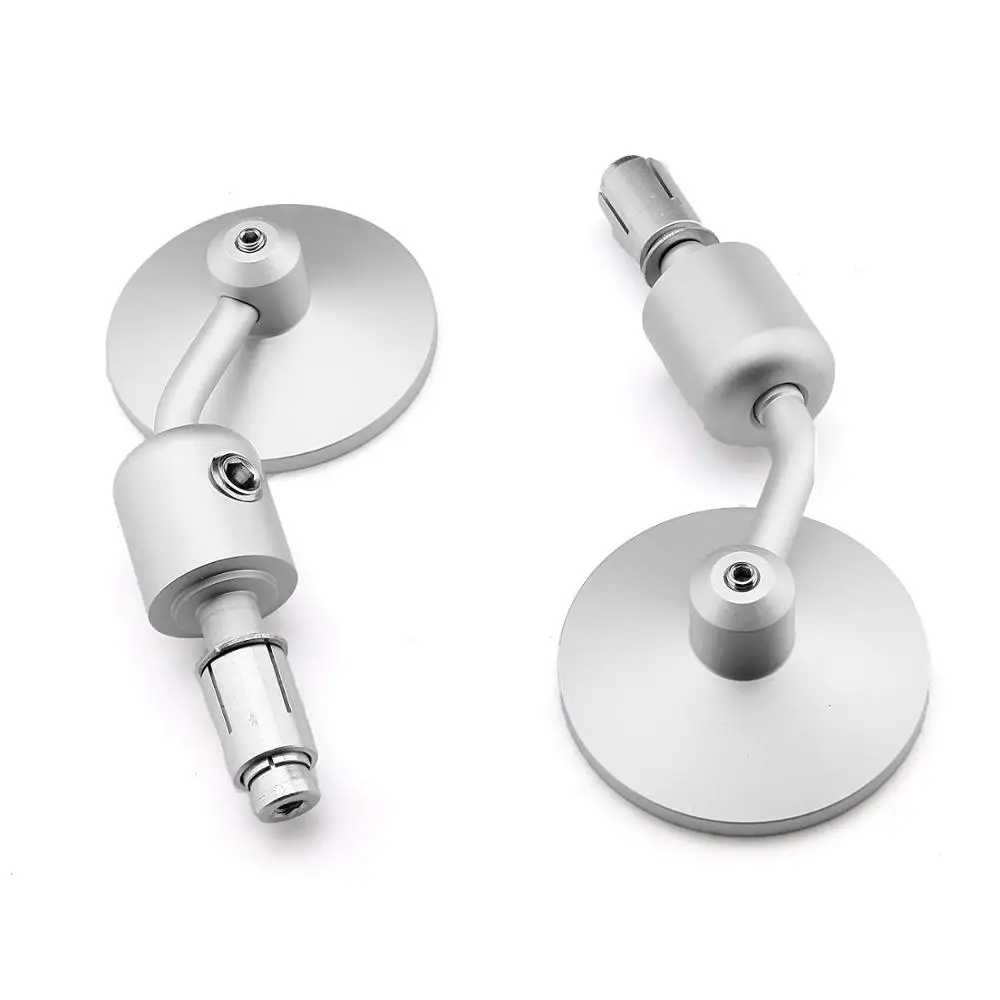 Зеркало заднего вида мотоциклетное универсальное 22 мм 7/8 дюйма 1 пара|Боковые