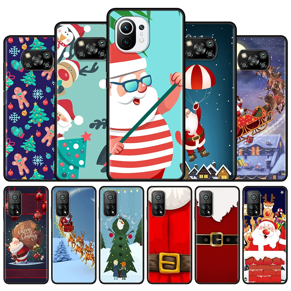 

Christmas Baby Mom Girl Queen Silicone Case For Xiaomi Mi 10T Pro 10 11 Lite 5G 9T 11 A2 CC9 8 11 UItra CC9E 11X Pro Back Cover