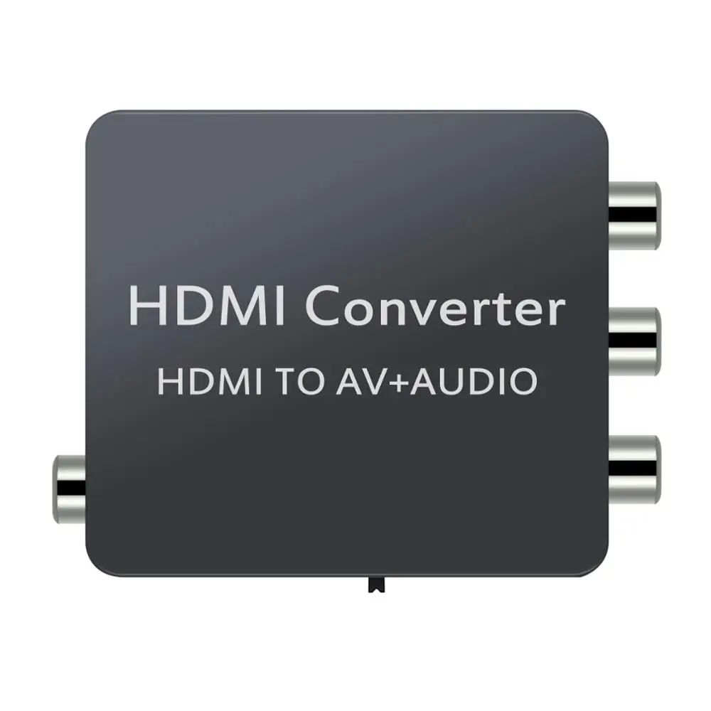 PROZOR HDMI Совместимость с AV 3RCA CVBS композитный видео конвертер в + аудио Toslink Spdif