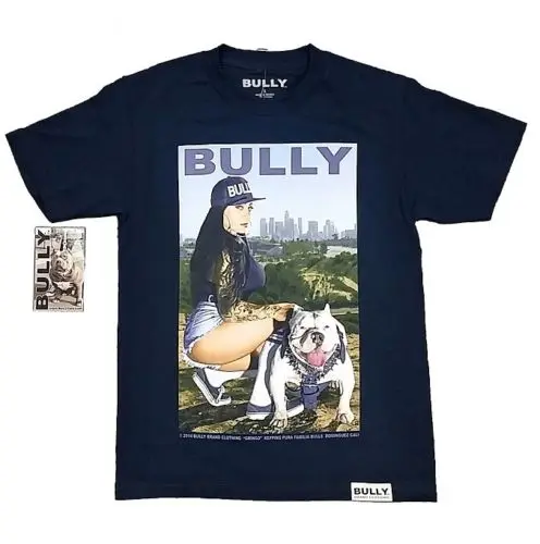 DGA BULLY GRINGO Pitbull питбулл собака Холо Гангстер Lowrider Kennel футболка крутая Повседневная