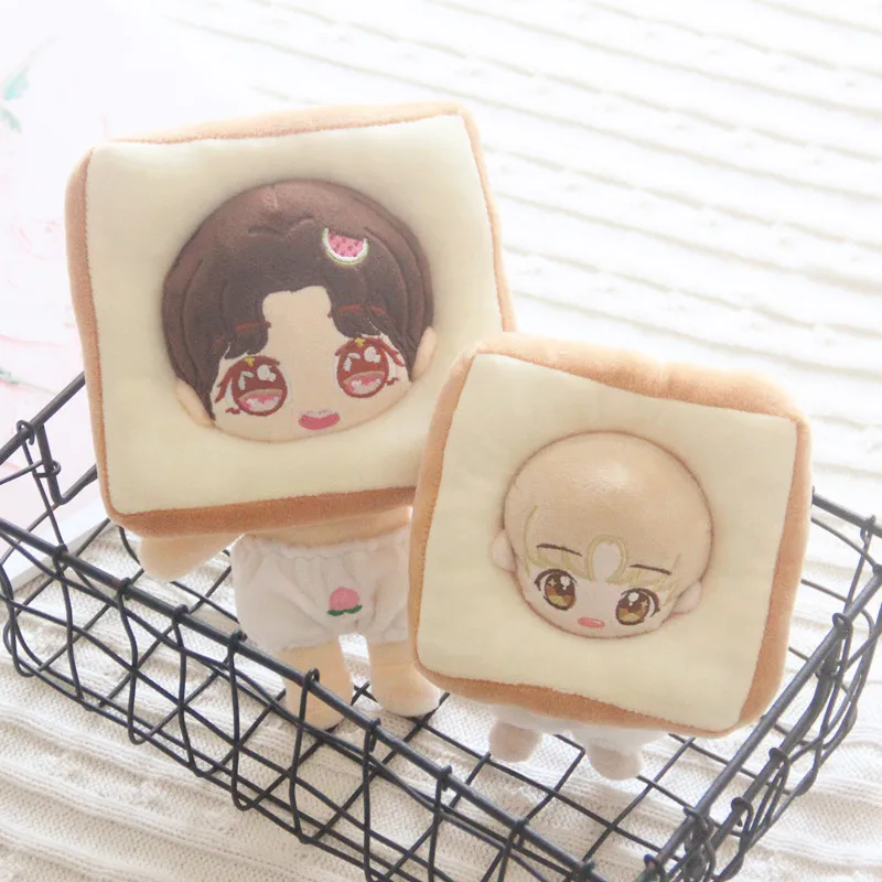 2021 New arrival 1pc Toast Bread/Chicken Leg/Poached Egg Head Cover Hat Thigh for IDOL KPOP 20/15cm Doll | Игрушки и хобби
