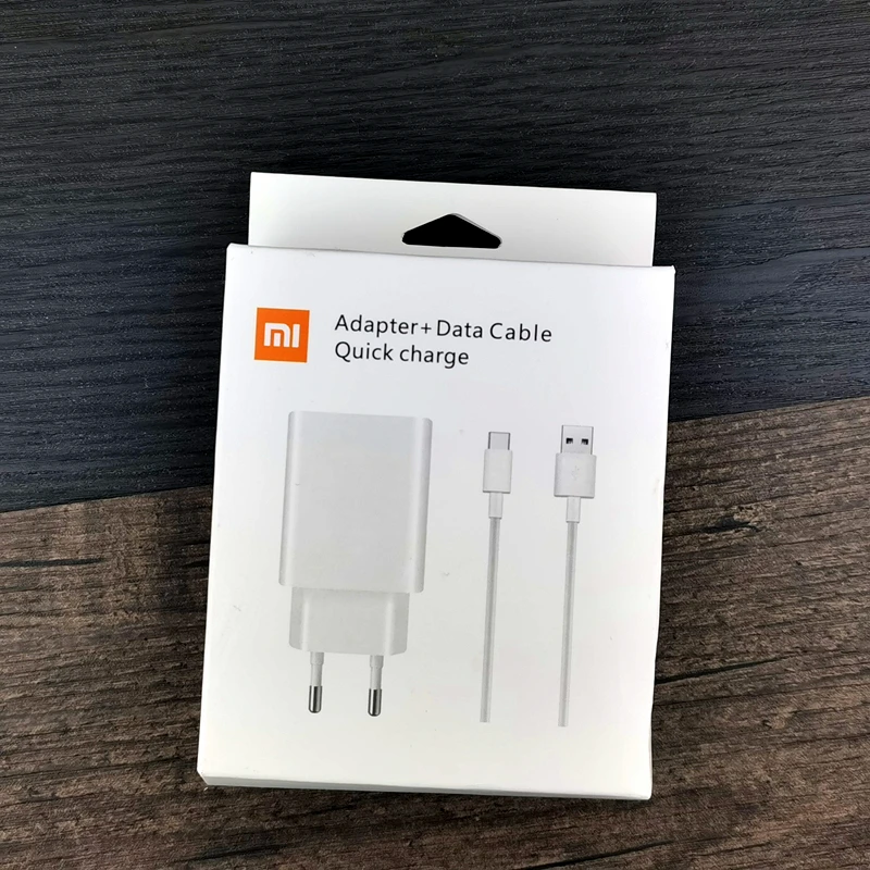 Xiaomi Original Charger 27W Fast EU QC 4.0 Turbo Quick Usb Type C Cable Charge Adapter For mi 8 9 10 pro RedMi note 9 10 lite A3