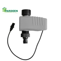 yardeen automatic solenoid valve garden watering timer connected to four out let garden controller system