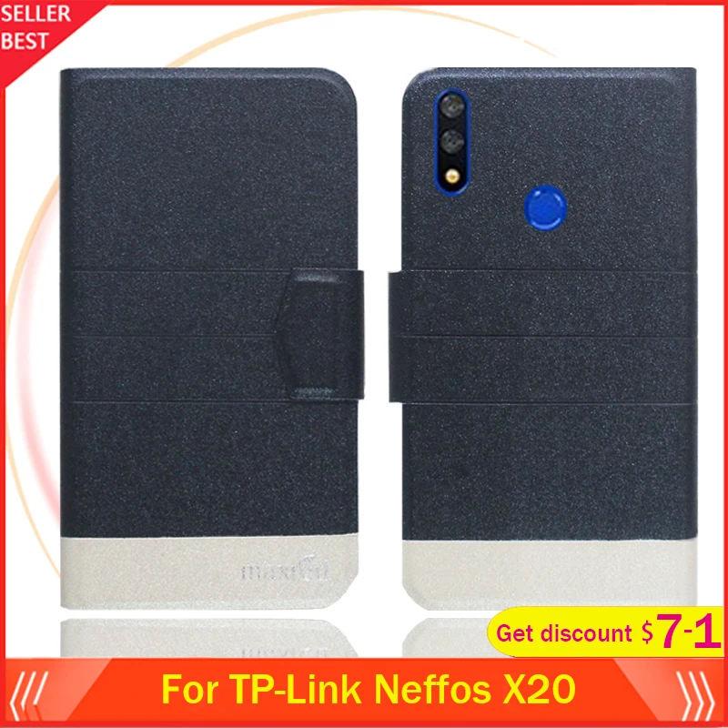 5 цветов горячей! TP Link Neffos X20 чехол 6 26 &quotФлип ультра тонкий кожаный эксклюзивный