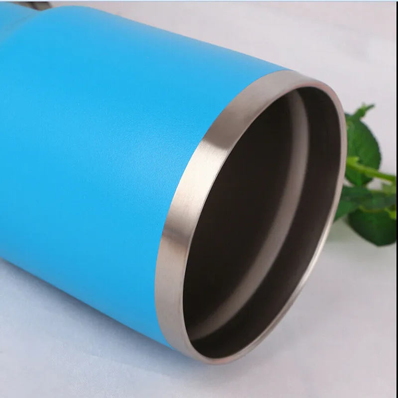 30 унций 1000 мл тумблера вакуумная двойная стена изоляция путешествия кофе кружка