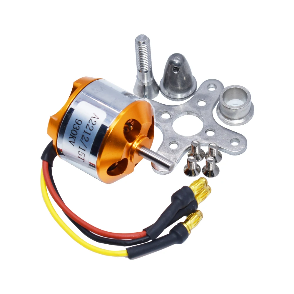 1 шт. A2212 бесщеточный двигатель 930KV 1000/1400/1800/2200/2450/2700KV для радиоуправляемого