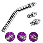 Отмыватель локтя с 3 головками, клизма, длинная трубка, вставка из алюминиевого сплава, моющие личные инструменты для уборки, принадлежности для биде, ванной комнаты