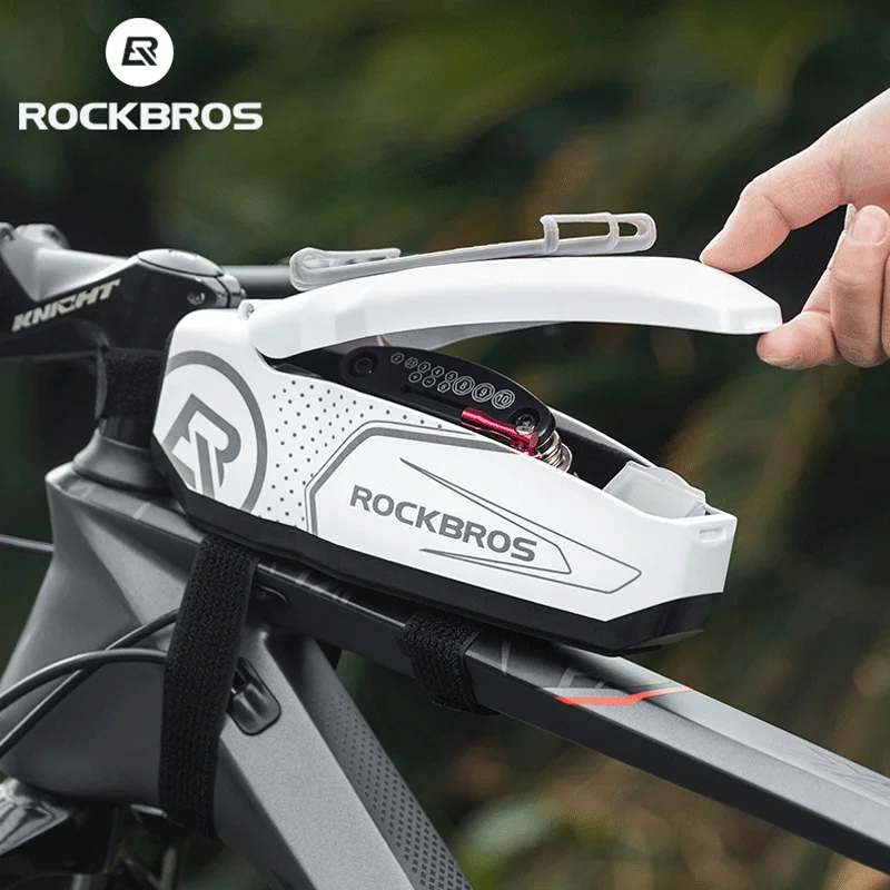 ROCKBROS Rainproof Bike Bag For 4-6.5' Front Phone Special PC Hard Shell With Free Raincover Motorcycle Accessories | Спорт и