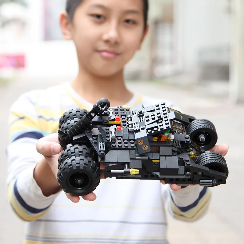 Супергерой Бэтмен и Джокер летучая мышь Legoed модель строительные блоки для детей