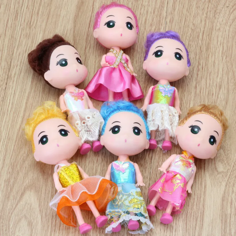 Bjd кукла 12 см путающая с одеждой и обувью Смешанная со случайной доставкой