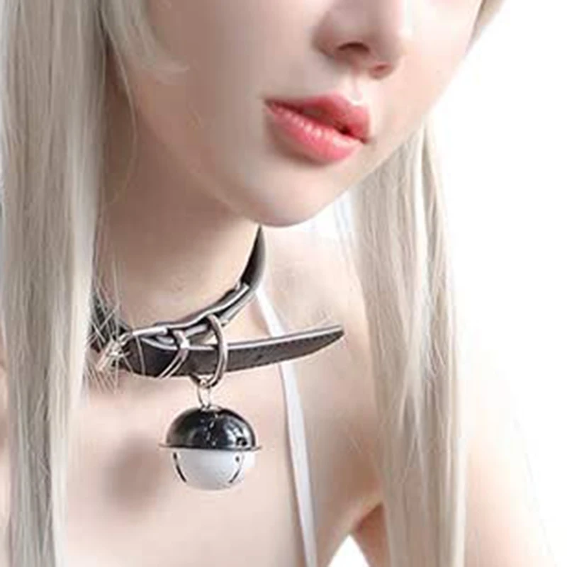 Сексуальный готический чокер ручной работы в стиле Харадзюку поводок-цепочка