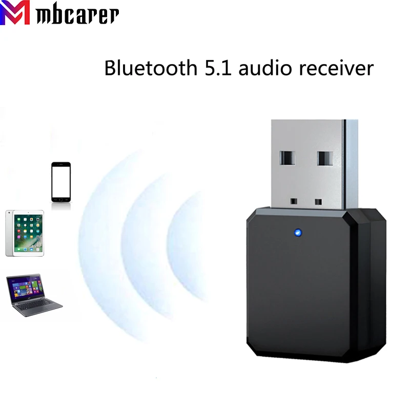 Аудиоприемник со встроенным микрофоном и поддержкой Bluetooth 5 1 AUX USB|Автомобильный